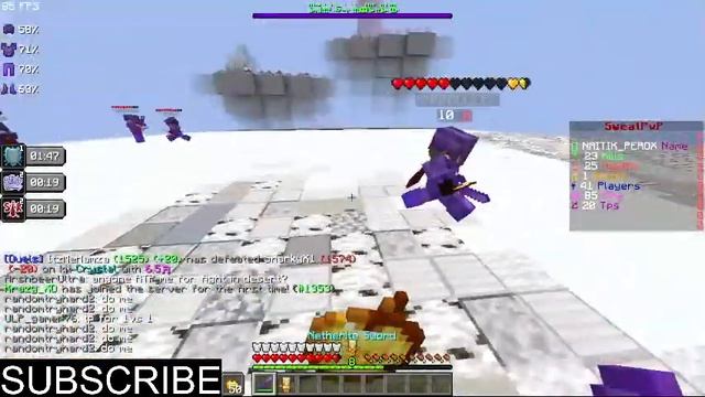 PvP Practice With subscribers || PvP With Me || #minecraft #minecraftlive #pvp || play.sweatpvp.me смотреть онлайн