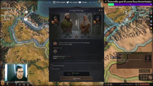 Restoration of Persian Empire Ep01 | Crusader kings 3 смотреть онлайн