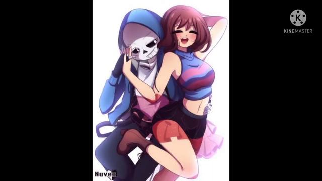 Sans x Frisk everytime we touch amv смотреть онлайн