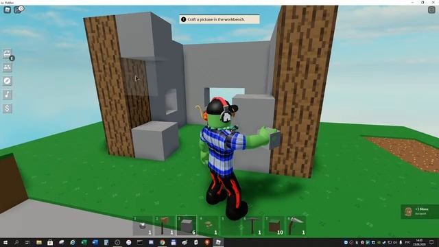 Построил небольшой домик ROBLOx смотреть онлайн