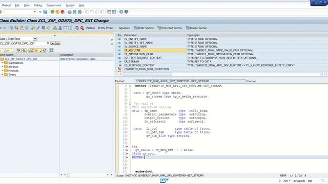 SAP Odata service to call smartforms part1 of 2 смотреть онлайн