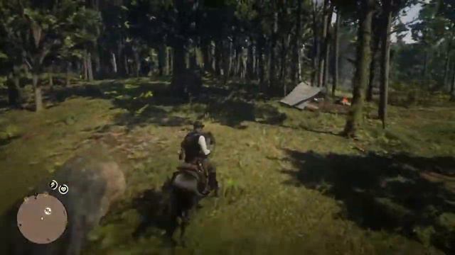 Red Dead Redemption 2 - история о гиганте и карлике смотреть онлайн