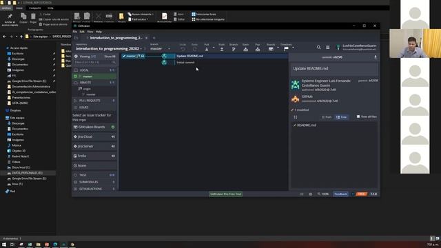 Video 1 (2020_08_04): Uso de GitHub-GitKraken, Google Maps смотреть онлайн