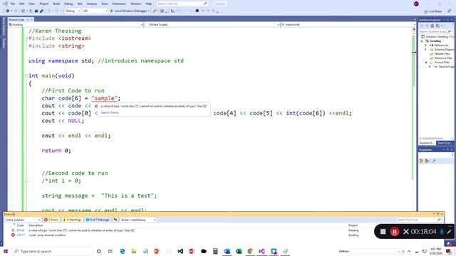 char arrays vs strings смотреть онлайн