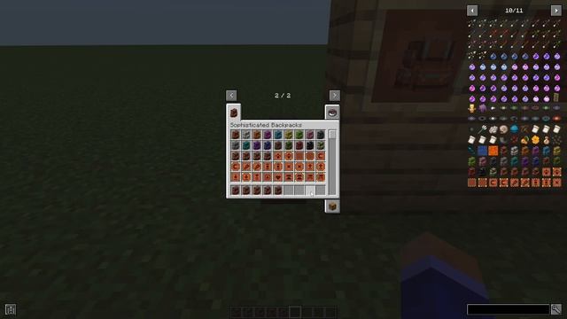 ? Обзор мода Sophisticated Backpacks - крутые рюкзаки [1.19.2] смотреть онлайн