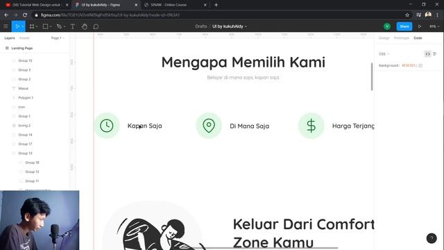 Slicing UI Design ke HTML & CSS | Part 2 : Features Section | UI By Kukuh Aldy смотреть онлайн