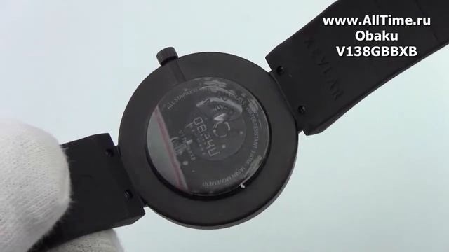 Мужские наручные часы Obaku V138GBBXB смотреть онлайн