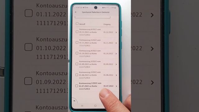 Sparkasse як зробити виписку по рахунку / выписку по счёту / в додатку , Kontoauszug Sparkasse App смотреть онлайн