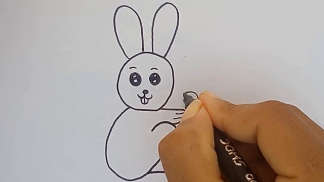 How to Draw Cute Rabbit from 2 1 Easy Drawing Step by Step смотреть онлайн