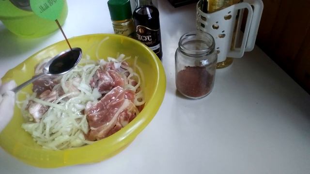 МАРИНАД ДЛЯ СВИНОЙ ГРУДИНКИ.