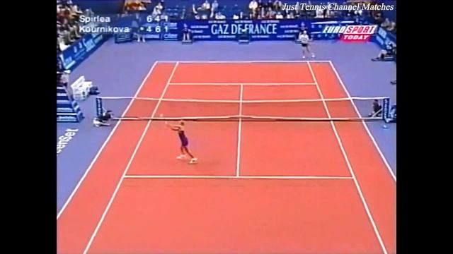 Anna Kournikova vs. Irina Spirlea Paris Indoors 2000 QF смотреть онлайн