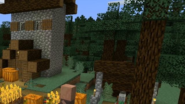 REVELADO NOVA VILA DA TAIGA DO MINECRAFT VILLAGE E PILLAGE - MCPE 1.9 - MINECRAFT 1.14 (Xbox,WIN10) смотреть онлайн