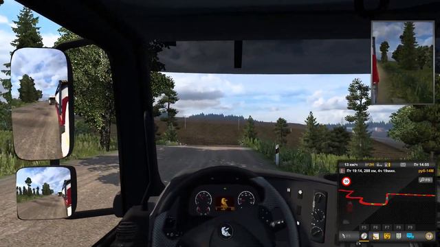 699.3 / ETS 2 V1.45 / Суровая Россия Забайкалье R1 / KAMAZ NEO 6 X 6 / Карапсель - Красноярск. смотреть онлайн