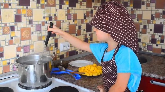 Грибной суп от Мини Шефа