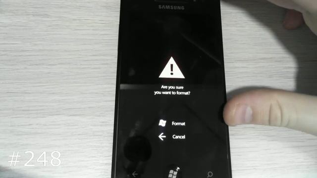 Hard Reset Samsung I8700 Omnia 7 смотреть онлайн