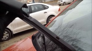 LADA XRAY - Снятие штатных щёток стеклоочистителя