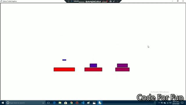 Python turtle Graphics pattern -4| Drawing different shapes смотреть онлайн
