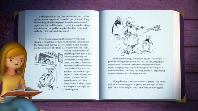 The Golden Goose | Classic Bedtime Moral Story for Children #AudioBook #ReadAloud смотреть онлайн