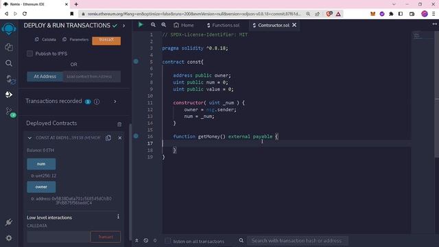 Constructor, Msg Object & Require Statement |#solidity #mastery #4 | Hindi смотреть онлайн