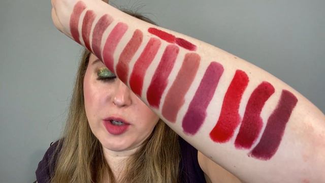 GIVENCHY VELVET LIPSTICKS: Arm & Lip Swatches Of My Sheer And Deep Velvets
