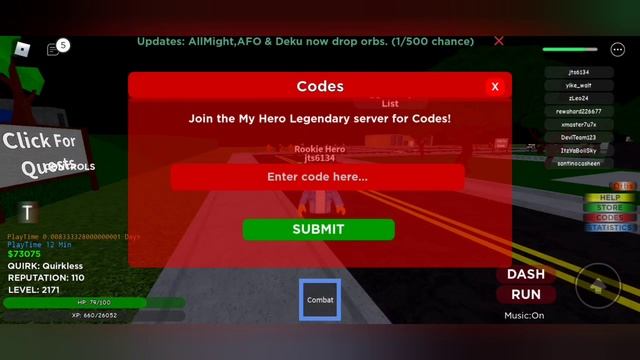 [MARCH 2022] MY HERO LEGENDARY CODES | ROBLOX MY HERO LEGENDARY CODES 2022 смотреть онлайн