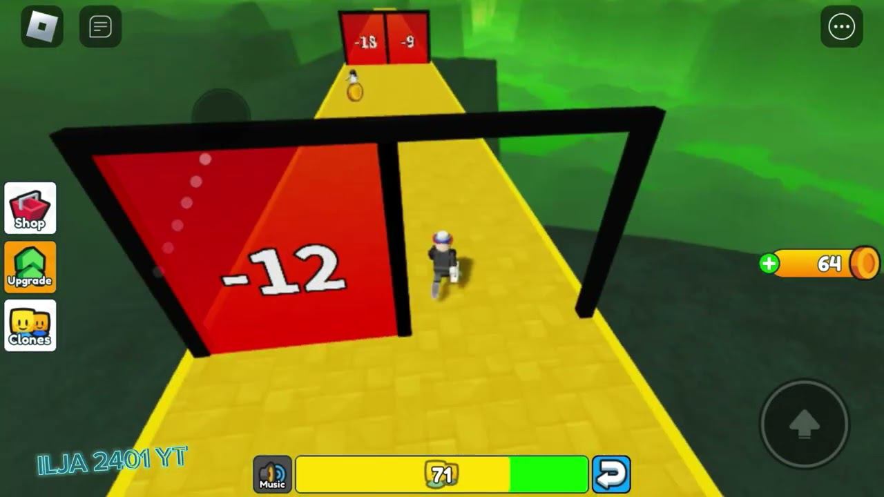Играю в Clone Run! #2 смотреть онлайн