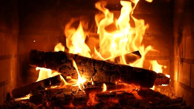 ? Real Fireplace 4K (12 HOURS). Cozy Fireplace with Crackling Fire Sounds. Fireplace Burning 4K смотреть онлайн