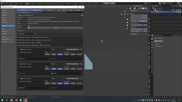 How to Select Through in Blender? select 'back' vertex/edges/faces (border occlusion addon) смотреть онлайн
