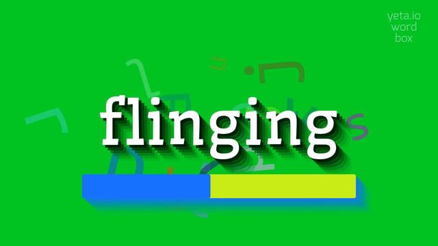 HOW TO PRONOUNCE FLINGING? #flinging смотреть онлайн