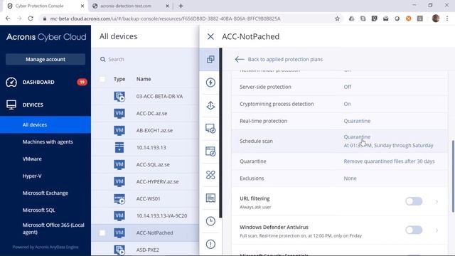 Acronis Cyber Protect Demo смотреть онлайн