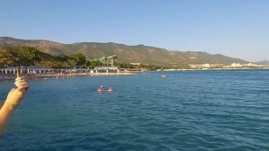 ПЛЯЖ САНАТОРИЯ РУСЬ. ГЕЛЕНДЖИК. АВГУСТ 2023