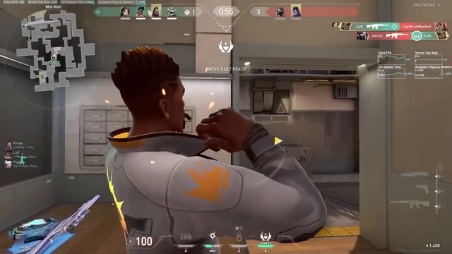When VALORANT Players WIN GAMES Using ABILITIES ONLY... #6 смотреть онлайн