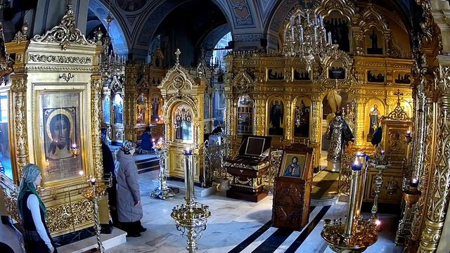 23.3.22 Ср. Изобразительны, литургия преждеосвященных Даров. Мчч. Кодранта с дружиной смотреть онлайн