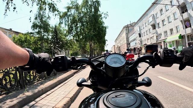 седьмой национальный Run мотоклуб Rebels MC Russia в Новосибирске.