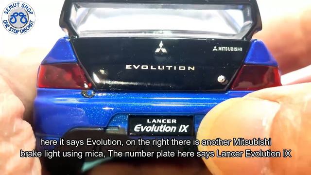 JackieKim Diecast 1:32 Mitsubishi Lancer Evolution IX Metalic Blue Miniatur Mobil Mitsubishi Lancer смотреть онлайн