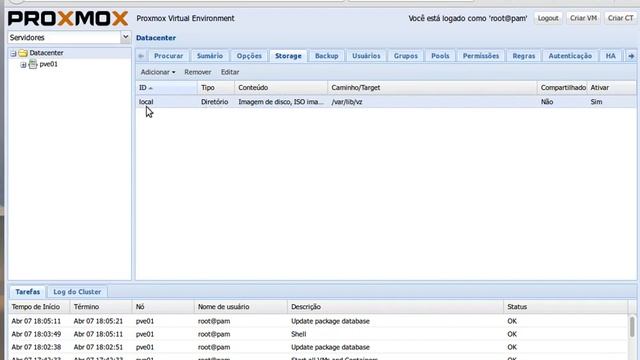 08 - Tipos de Storages - Curso completo Proxmox V. 3, 4 e 5 смотреть онлайн