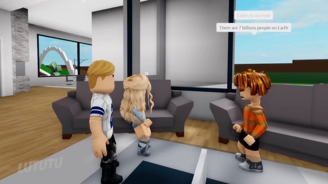 MY FACE LOOK LIKES A ROBBERS | Roblox Mini Movies in BROOKHAVEN смотреть онлайн