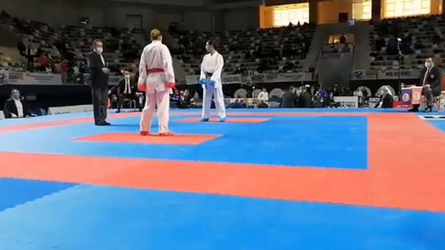 2022 Türkiye karate şam.Kocaeli.Büyük bayan kumite-55kg.Final.(akai)Tuba Yakan-(aoi)Zümra Rezzan İm смотреть онлайн