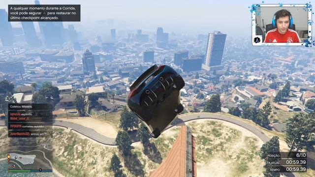 GTA V Online - Trackmania Dos Drifts e Saltos Loucos ! смотреть онлайн