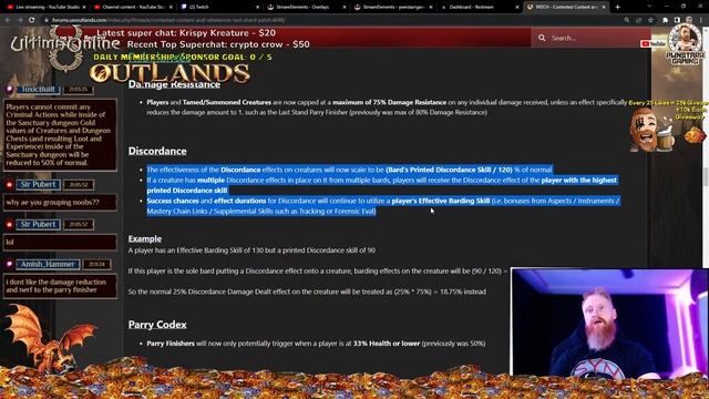Pwnstarr discusses 6-13-23 TESTCENTER Patch Notes Trammel UO Outlands Ultima Online 2023 Best MMORP смотреть онлайн