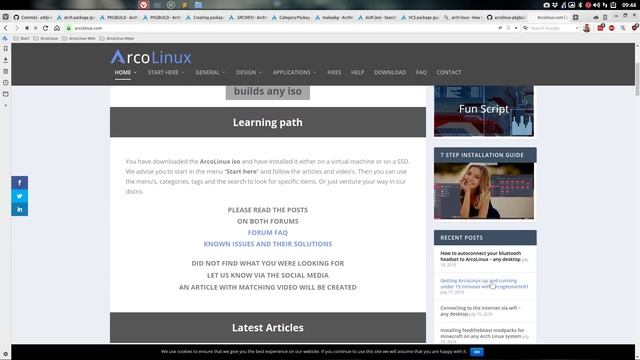 ArcoLinux : 1038 creating your very first PKGBUILD from scratch from A till installation + AUR 1/2 смотреть онлайн