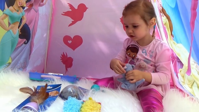 Доктор Плюшева набор ветеринара играем с кошечкой Муркой в доктора Doc McStuffin смотреть онлайн