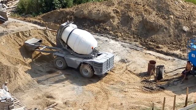 Развивающее видео для детей про бетономешалку - mirglory смотреть онлайн