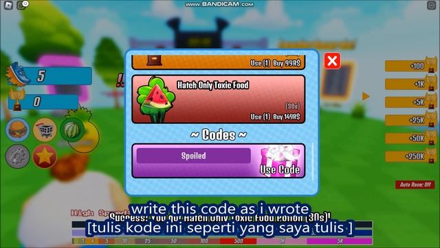 *ALL CODES WORK* [?CODES!] Fat Race Clicker! ROBLOX | 10 NOV 2022 смотреть онлайн
