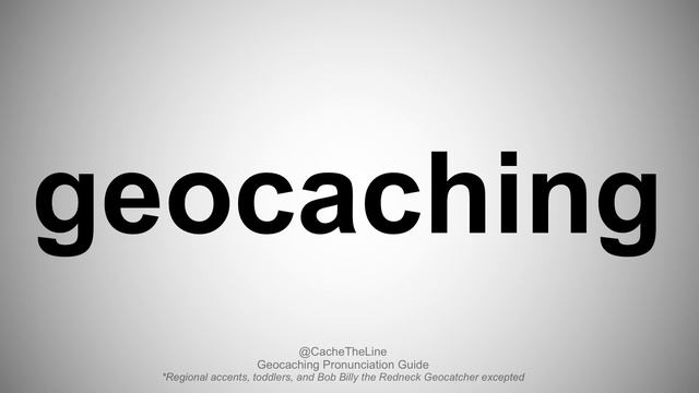 How to pronounce Geocache смотреть онлайн
