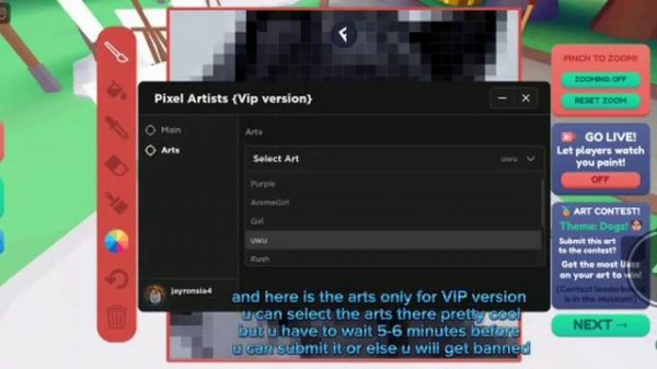 New Starving Artists script | Pixel Artists | Free and Paid
