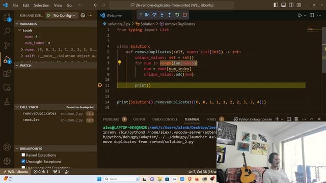 ?Solving All LeetCode Problems with PYTHON ? - 26 Remove Duplicates from Sorted Array смотреть онлайн