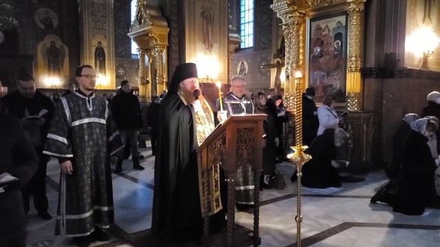 2021.03.18 Покаянный канон преподобного Андрея Критского. Четверг. смотреть онлайн