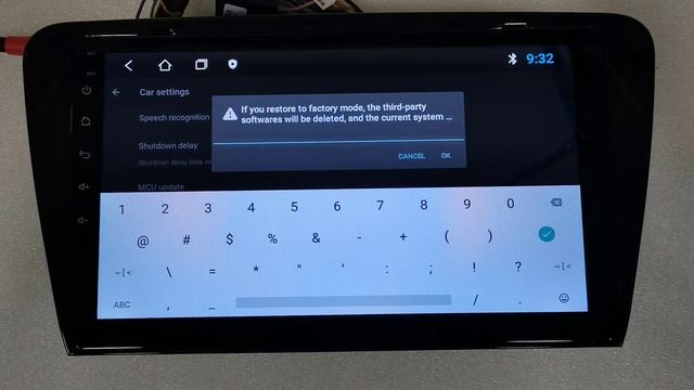 اعادة ضبط مصنع لشاشة اندرويد 10بوصه How to factory reset android car head unit 10inch T3L slim смотреть онлайн