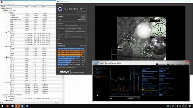 Dell G5 15 5590 Intel Core i7-9750H Nvidia 1660ti 2019 Undervolted Thermal Test @1080P смотреть онлайн